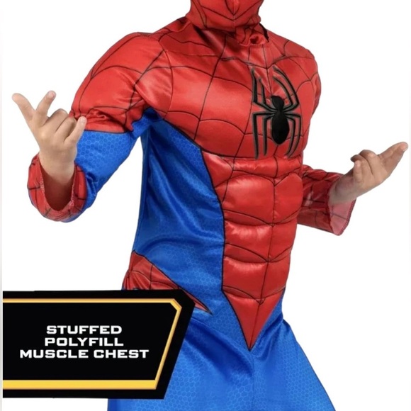 MARVEL SPIDER-MAN Kids Halloween Costume size large - Picture 6 of 6